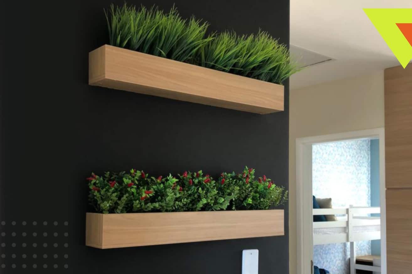 Como criar um jardim vertical em casa?